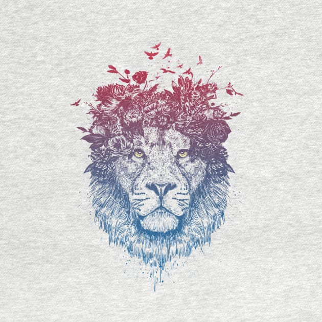 Floral lion III by soltib